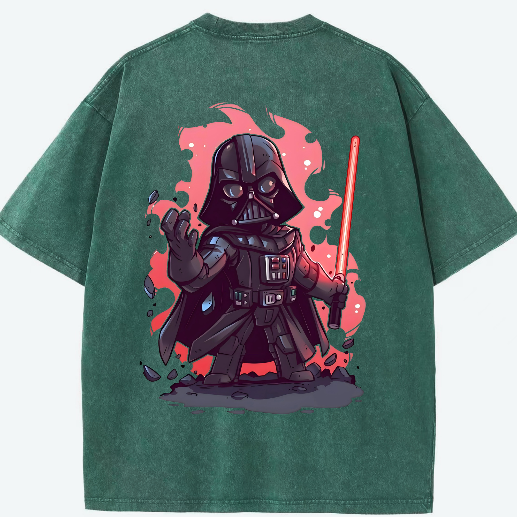 （画像用） スター・ウォーズ Star Wars 綿100% ヴィンテージ風 半袖Tシャツ（背面プリント）